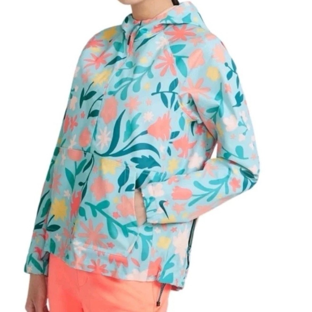 Women's Nike Golf Jacket Anorak Repel Floral